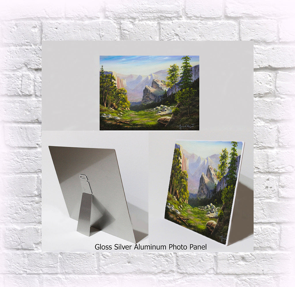 NEW ITEM! 8" X 10" ALUMINUM ART PANEL " Matterhorn"