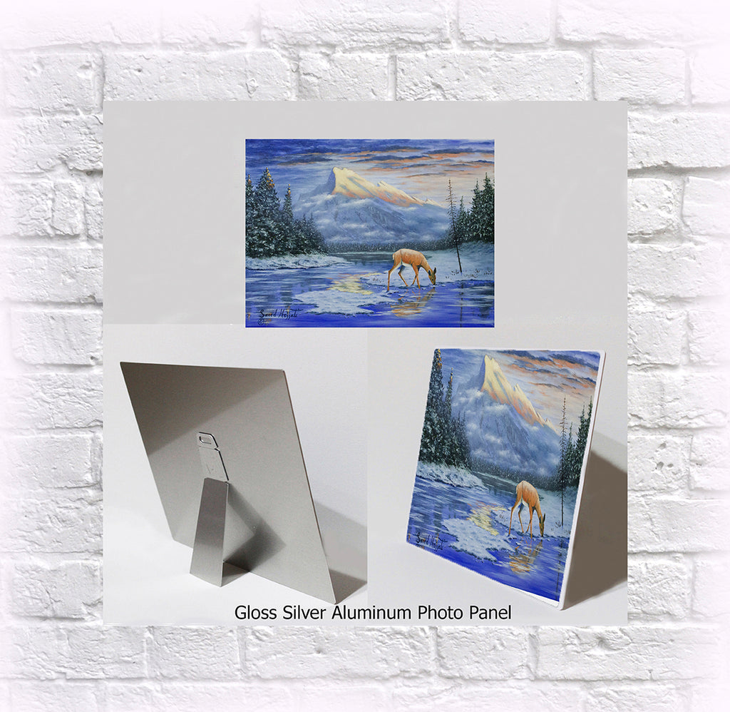 NEW ITEM! 8" X 10" ALUMINUM ART PANEL "Restored"