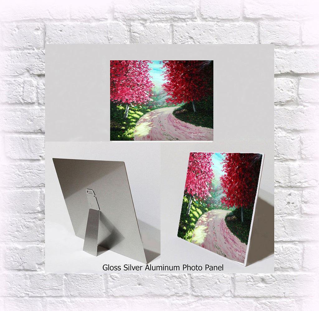 NEW ITEM! 8" X 10" ALUMINUM ART PANEL "Sister of Spring"