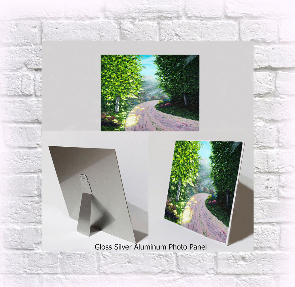 NEW ITEM! 8" X 10" ALUMINUM ART PANEL "Sister of Summer"