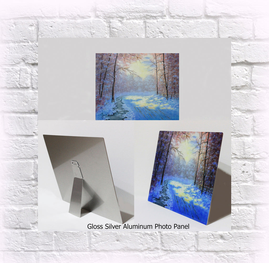 NEW ITEM! 8" X 10" ALUMINUM ART PANEL "Illumination"