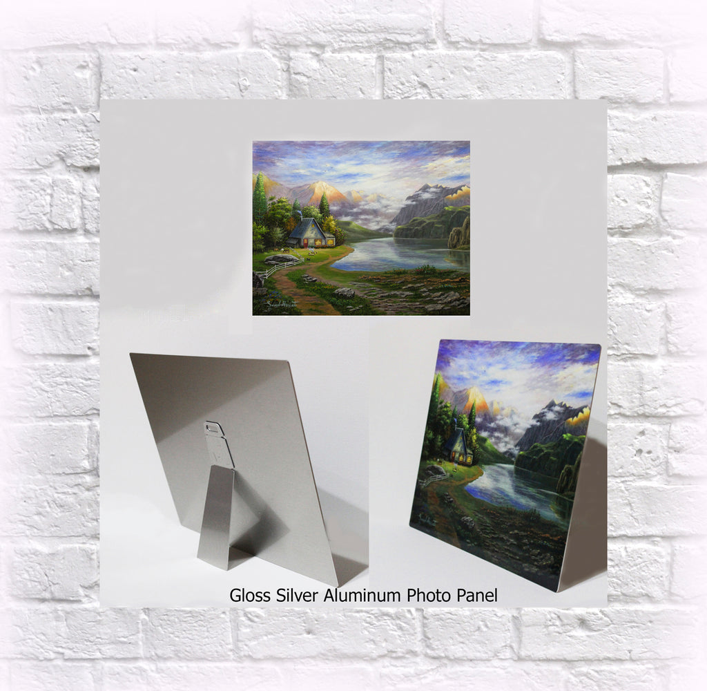 NEW ITEM! 8" X 10" ALUMINUM ART PANEL "The Sunrise"
