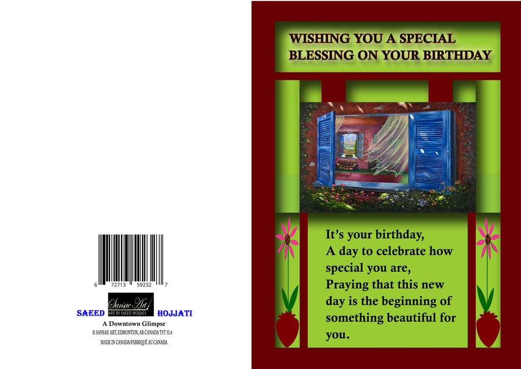 Birthday Greeting Card