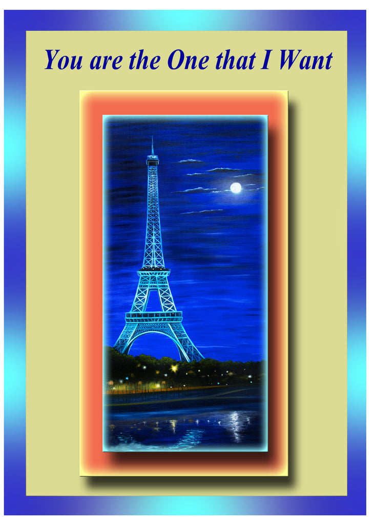 Greeting Card Plaque - You are the One that I Want