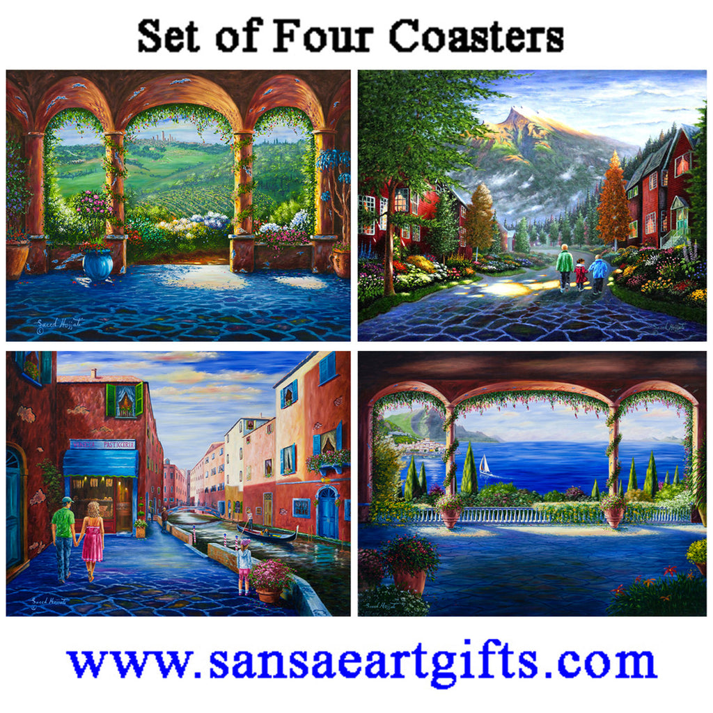Ceramic Coasters Mixed 1