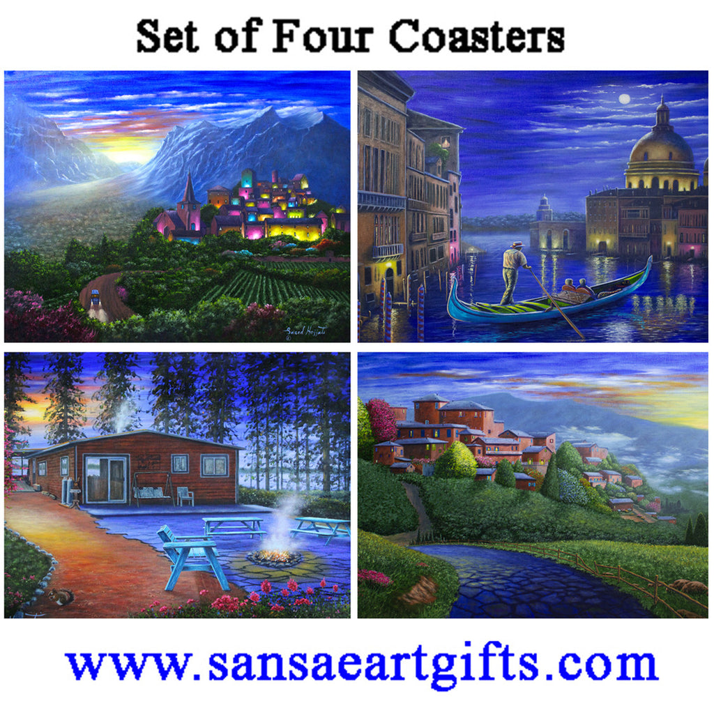 Ceramic Coasters Mixed 2