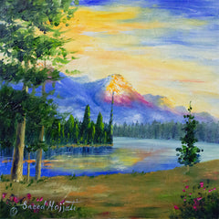 Mini Originals 6&quot; x 6&quot;  on Birch Panel
