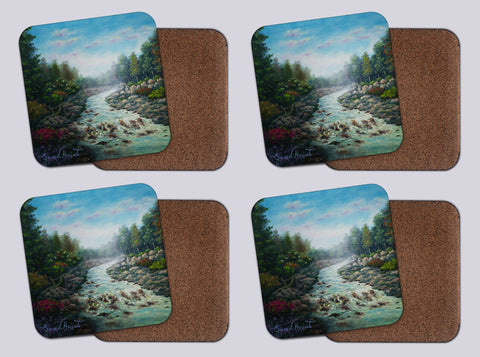 Coasters with Cork #14 "The River Runs Through It"