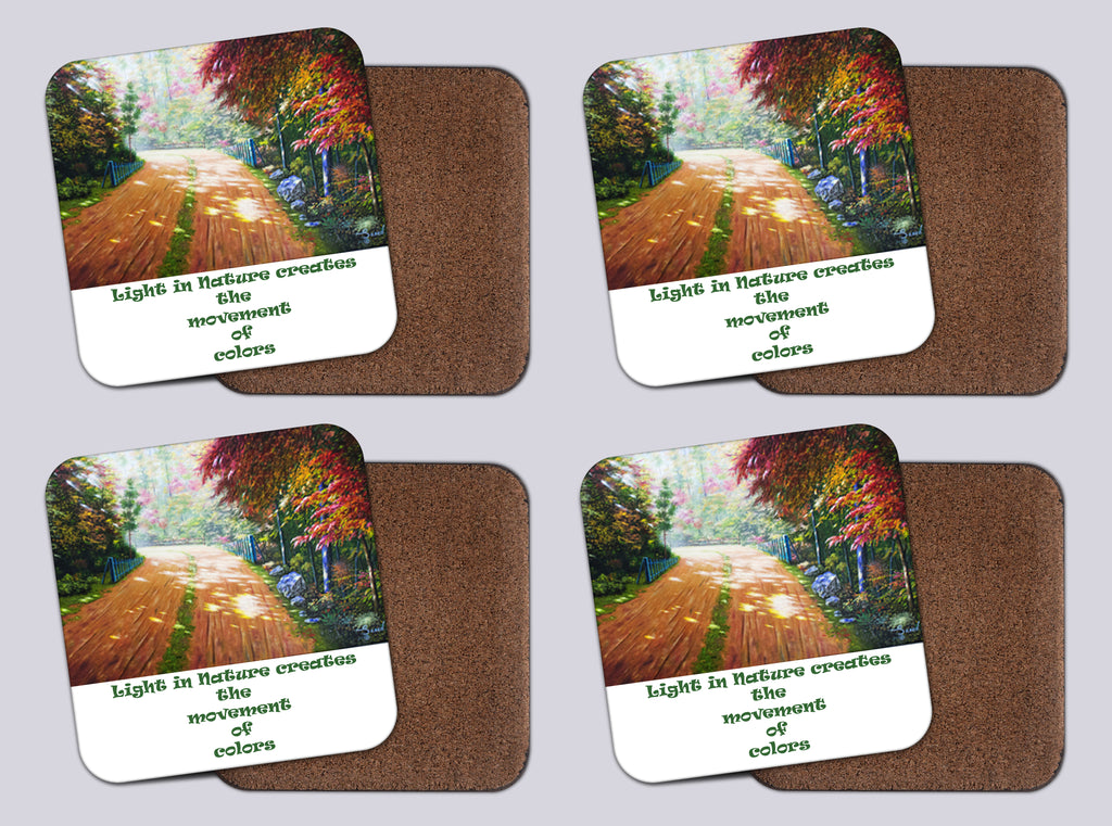 Coasters with Cork # 25 "Fall Magnificence"