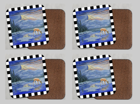 Coasters with Cork #41 "Restored"