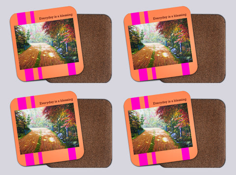Coasters with Cork #45 "Fall Magnificence"