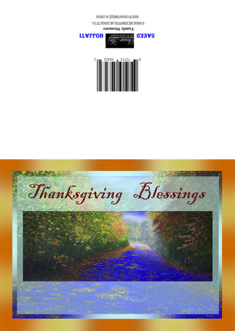 Thanksgiving Greeting Card