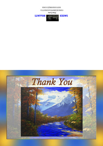 Thank You Greeting Card