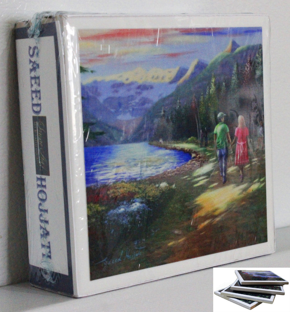 Set of Ceramic Coasters