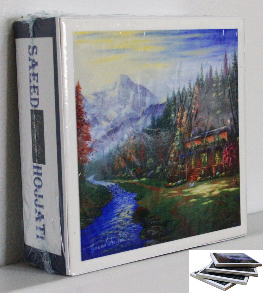Set of Ceramic Coasters