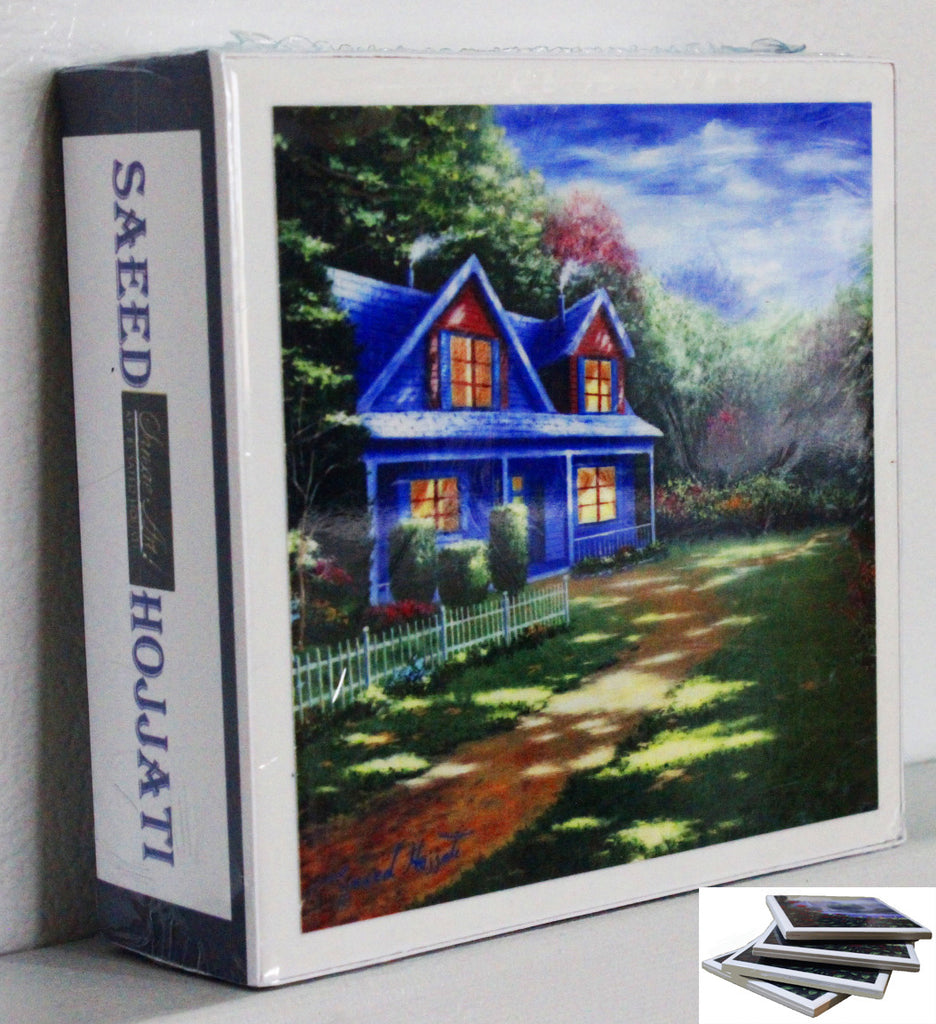 Set of Ceramic Coasters