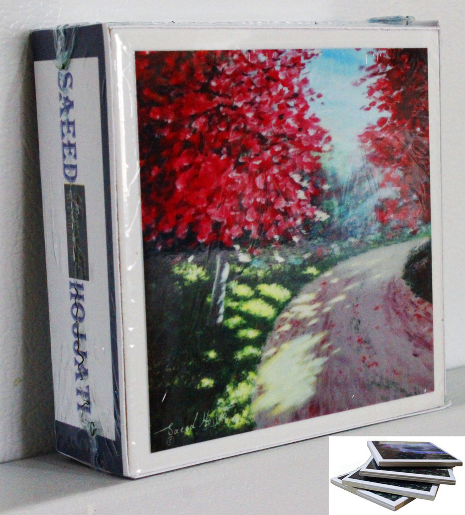Set of Ceramic Coasters
