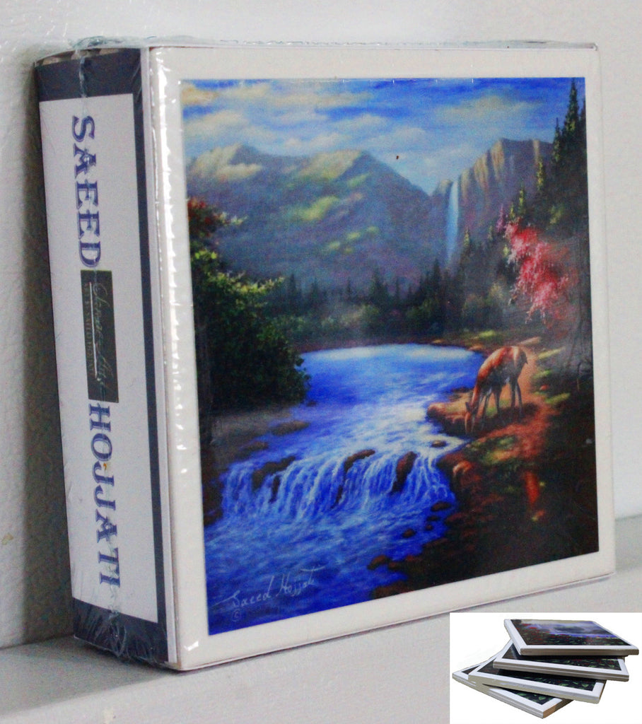 Set of Ceramic Coasters