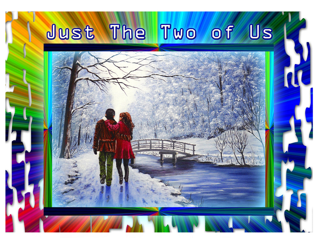 Greeting Card Plaque - Just the Two of Us