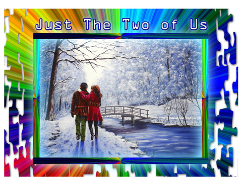 Greeting Card Plaque - Just the Two of Us