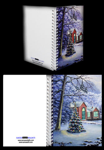 The Magic of Christmas Journal with Plain White Paper
