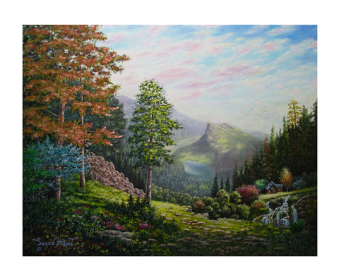 The Pathway to Mt. Rundle
